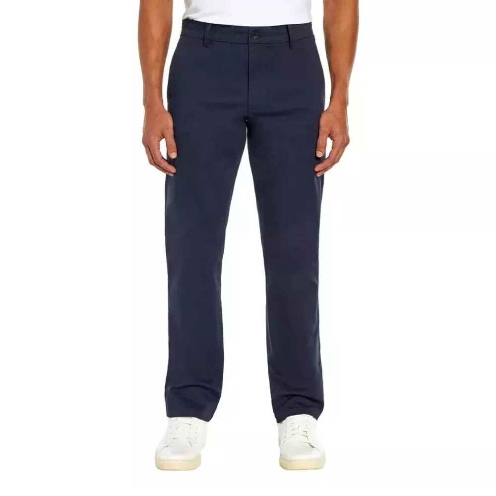 Banana Republic Men’s Cotton Chino Pants Blue 38x34 Slim Straight Fit Stretch